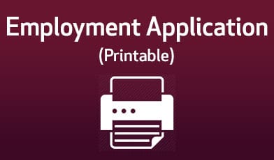 Employment Application - Printable